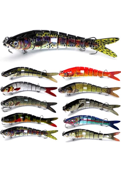 G717E Stili Proaovao Levrek Swimbaits Alabalık, Levrek, Walleye, Yırtıcı Balık Için Balıkçılık Lures-Yavaş Batan Biyonik Balıkçılık Yüzme Lures Zekâ (Yurt Dışından) modelleri