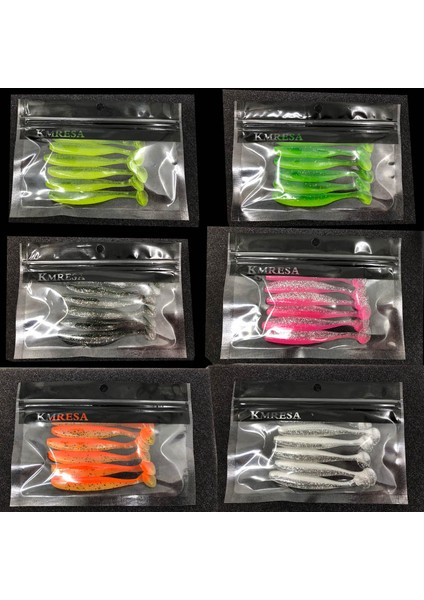 No.3 Tarzı 9cm 6pcslot 5 cm 7 cm cm Wobblers Balıkçılık Lures Kolay Parlatıcı Swimbait Silikon Yumuşak Yem Çift Renk Sazan Yapay Yumuşak Cazibesi (Yurt Dışından) fiyatları