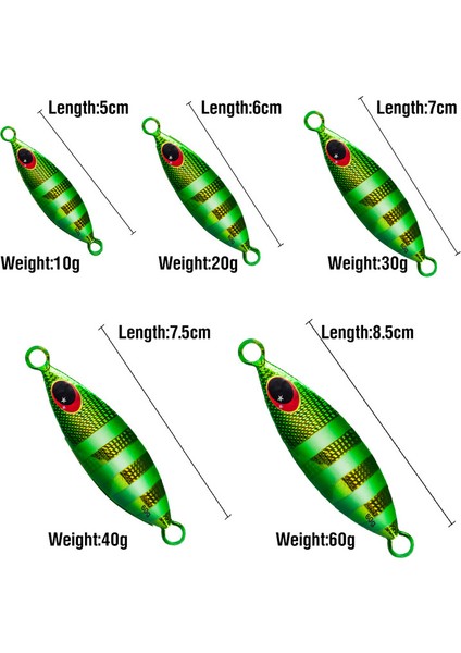 No.10 Stili 20G Metal Yavaş Jig Cazibesi Sert Yapay Biyonik Yem 30G 40G 60G Jig Cazibesi Ton Balığı Bas Jig Deniz Tekne Batan Lures (Yurt Dışından) indirimleri