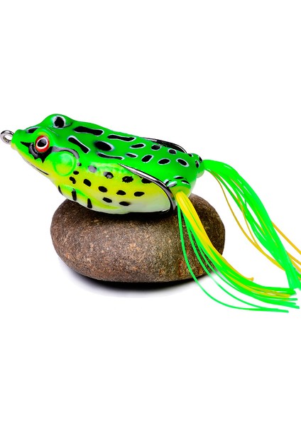 JL-FR030-H Tarzı 5g Topwater Kurbağa Balıkçılık Cazibesi Cg Yumuşak Silikon Yem Wobblers Yapay Yem Olta Takımı Ray Kurbağa (Yurt Dışından)