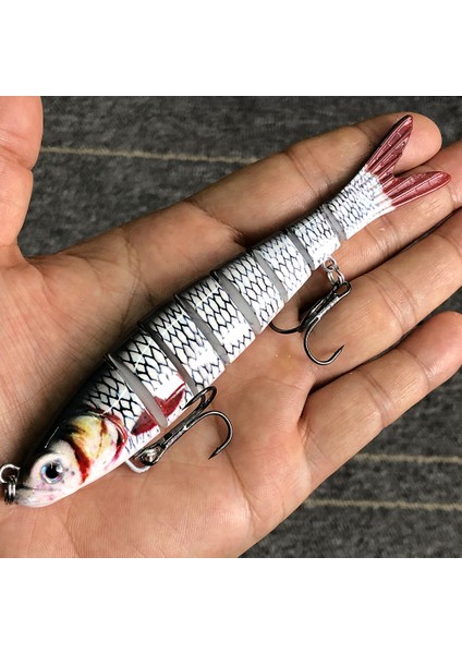 G907D Stili G Swimbait Cazibesi Çok Eklemli Balık Balıkçılık Lures Wobblers Crankbait Sert Yem Olta Takımı (Yurt Dışından) fırsatları