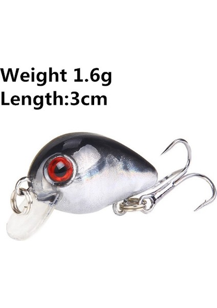 No.7 Tarzı 1 Adet Wobblers Li Crankbait Simülasyon Balıkçılık Cazibesi 7.6cg Jerkbait Yüzen Sert Yem Bas Sazan Pesca Olta Takımı (Yurt Dışından)