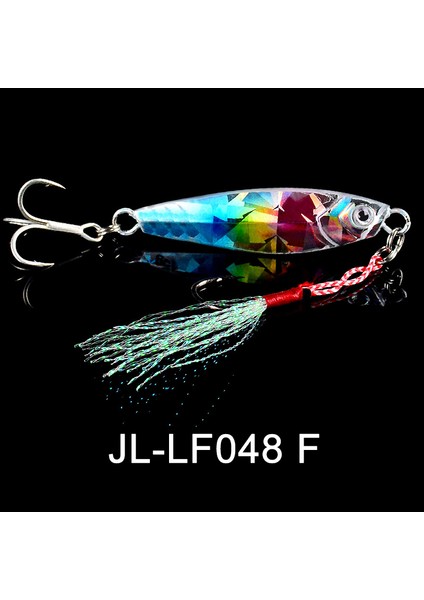 JL-LF048-F Tarzı 30G Balıkçılık Cazibesi Metal Payetler G Crankbait Jig Shads Kaşık Yemler Wobbler Yem Deniz Lures Iscas Artificiais Para Pesca (Yurt Dışından)