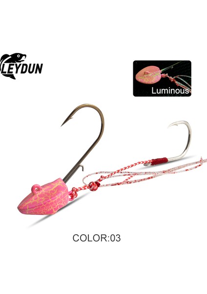 No.3 Tarzı 40G Leydun Sıcak Balıkçılık Yemleri Derin Kontrol Up Tenya Madai Jig Kabura Tuzlu Su Jighead Kurşun Deniz Botla Yem Karides Kauçuk Etek Jigs (Yurt Dışından)