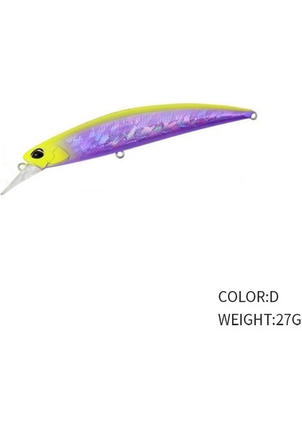 D Tarzı Yeni Minnow Balıkçılık Cazibesi G Peche Trolling Isca Yapay Sert Yem Crankbait Levrek Sazan Wobbler Olta Takımı (Yurt Dışından)