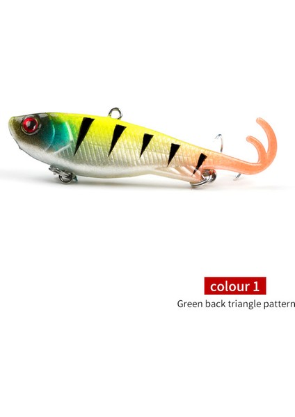 No.1 Stili Oft Vıb 12GMM Plastik Yapay Balıkçılık Lures Derin Batan Wobblers Pesca Crankbait Bas Alabalık Balık Yemi (Yurt Dışından)