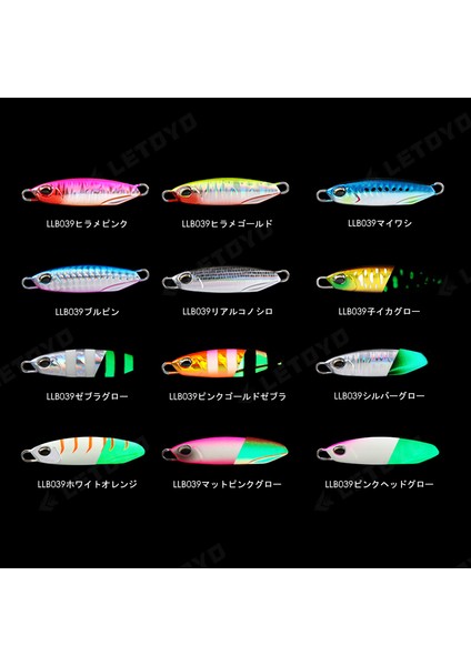 B Tarzı 60G Letoyo Yenı Metal Mikro Jig 15G 20G 30G 40G 60G Sürükle Yapay Baitg Deniz Balıkçılık Jigs Rockfishing Alabalık Balıkçılık Lures (Yurt Dışından) fırsatları