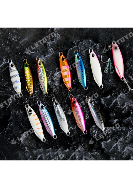 B Tarzı 60G Letoyo Yenı Metal Mikro Jig 15G 20G 30G 40G 60G Sürükle Yapay Baitg Deniz Balıkçılık Jigs Rockfishing Alabalık Balıkçılık Lures (Yurt Dışından) indirimleri