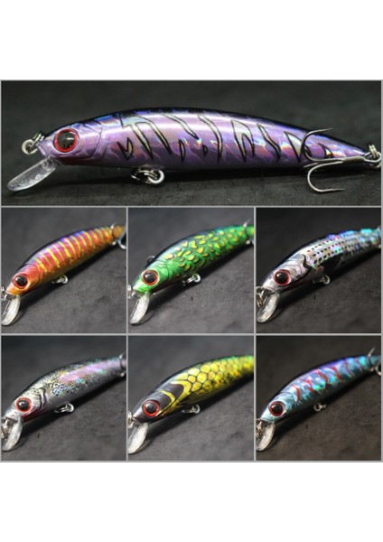 M641X1 Stili Wlure Balıkçılık Cazibesi 9 cm 7g Plastik Boncuklar Net Ses Yapmak Için Tatlı Su Yüzen Minnow Bronzlaştırıcı ve Kaplama Kaplama M641 (Yurt Dışından) fiyatları