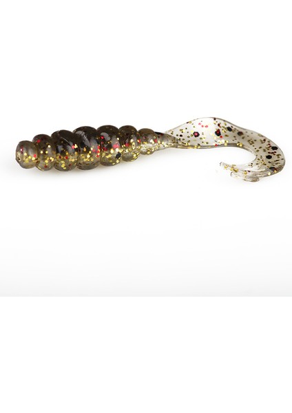 QHC004 Stili Ardea Yumuşak Lures Silikon Yem Worg Yapay Grub Swimbait Wobblers Sazan Çift Renkli Olta Takımı (Yurt Dışından) modelleri