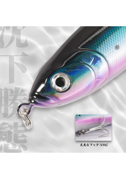 No.10 Stili 140MM Hunthouse Kalem Batan Balıkçılık Cazibesi G LW136 Gt Ton Balığı Levrek Olta Takımı Okyanus Tekne Olta Takımı Deniz Suyu Yemi (Yurt Dışından) fırsatları