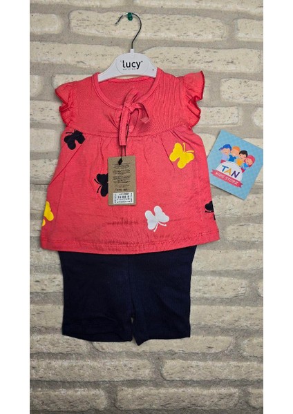 Kelebek Desenli 2'li Takım