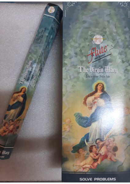 Tütsü The Wirgin Mary (Meryem Ana ) Kokulu 1 Paket 20 Çubuk Tütsü