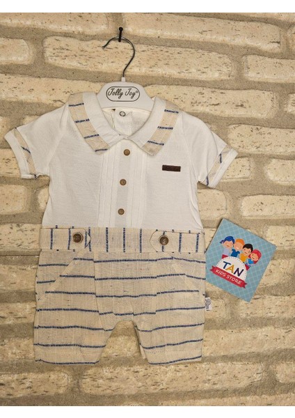 Çizgi Dokumalı Erkek Tulum