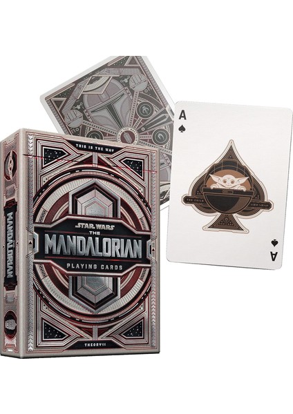Mandalorian Oyun Iskambil Kart Destesi Sınırlı Üretim Star Wars Serisi