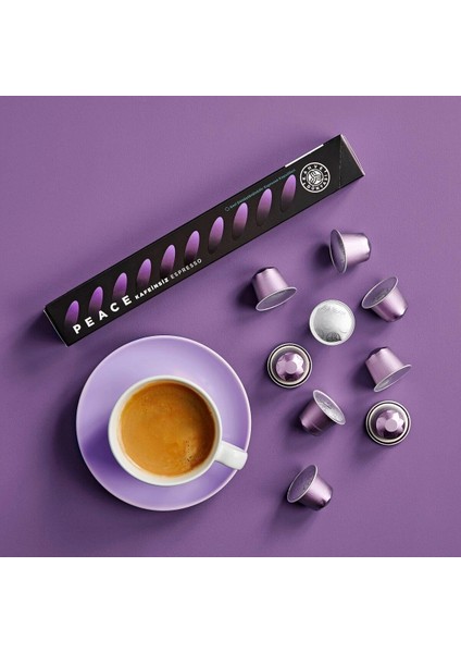 Kahve Dünyası 5 Peace Decaffeinated Espresso Kapsül Kahve 120 Kapsül