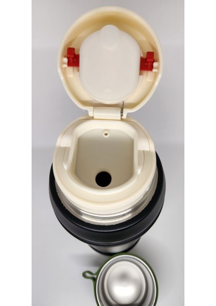 Vacuum Bottle 2 Lt Vakum Termos ST-8217 Haki - Turuncu fırsatları