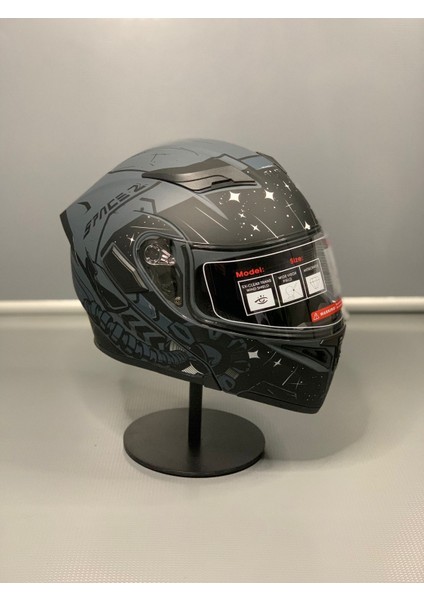 Motopoint JK-902 Güneş Vizörlü Çene Açılır Kask