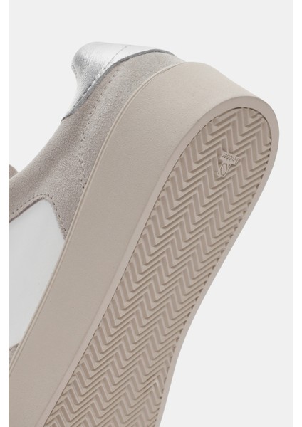Lunetta Kadın Bej Süet Deri Sneaker