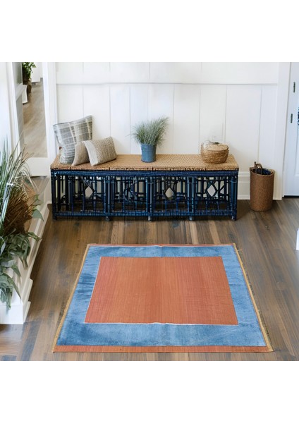 Mori Modern El Dokuması Yün Halı Kilim 108X135 cm