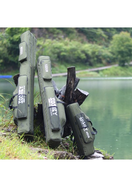 2-Katmanlı-0.6m-Yeşil Stil Taşınabilir Katlanabilir Olta Taşıyıcı Balık Pole Araçları Saklama Çantası Kılıfı (Yurt Dışından) modelleri