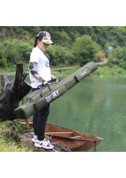 2-Katmanlı-0.6m-Yeşil Stil Taşınabilir Katlanabilir Olta Taşıyıcı Balık Pole Araçları Saklama Çantası Kılıfı (Yurt Dışından) fırsatları