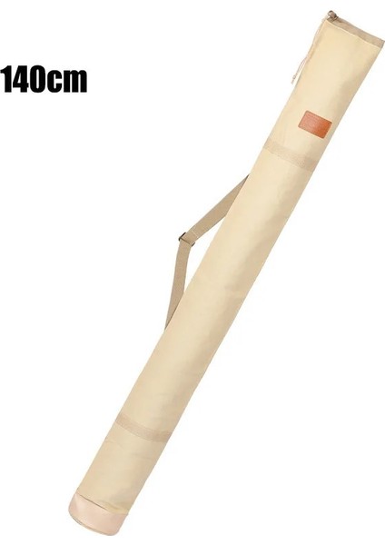 HAKI-140CM Tarzı Olta Çantası Katlanır Çanta Büyük Kapasiteli Şemsiye Çanta Kalınlaşma Kanvas Kutup Çantası Sazan Olta Depolama (Yurt Dışından)