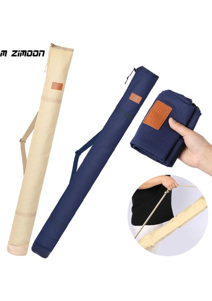 HAKI-140CM Tarzı Olta Çantası Katlanır Çanta Büyük Kapasiteli Şemsiye Çanta Kalınlaşma Kanvas Kutup Çantası Sazan Olta Depolama (Yurt Dışından) fiyatları