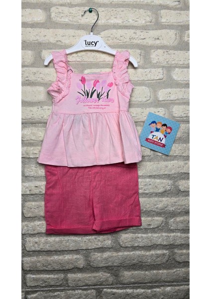 Lale Baskılı 2'li Kız Takımı