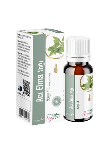 Acı Elma Yağı (Adaçayı) 20 ml