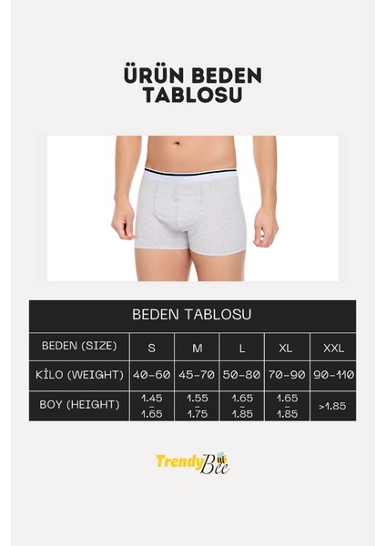 Erkek 6'lı Özel Dizayn Likralı Boxer Kutulu Ürün indirimleri