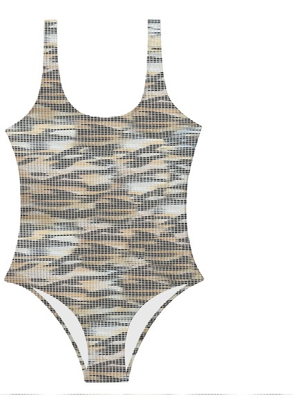 Jenner Swimsuit Sarı Kadın Mayo