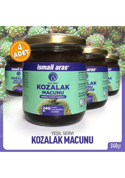 Ismail Aras 4 Adet Kozalak Macunu