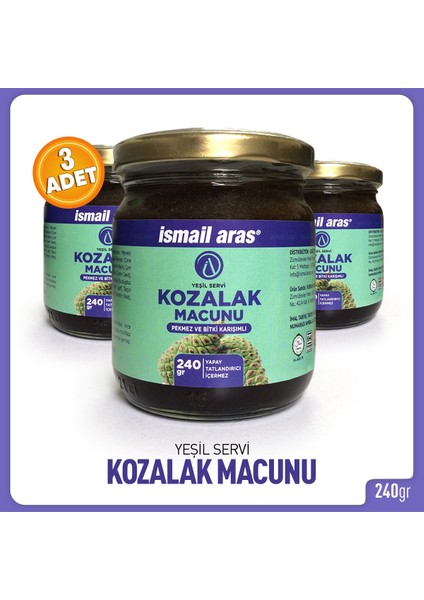 Ismail Aras 3 Adet Kozalak Macunu