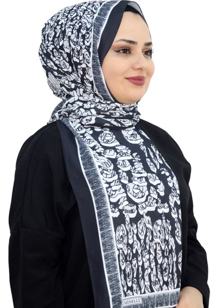 Minelli Desenli Soft Şal EŞ5333-2