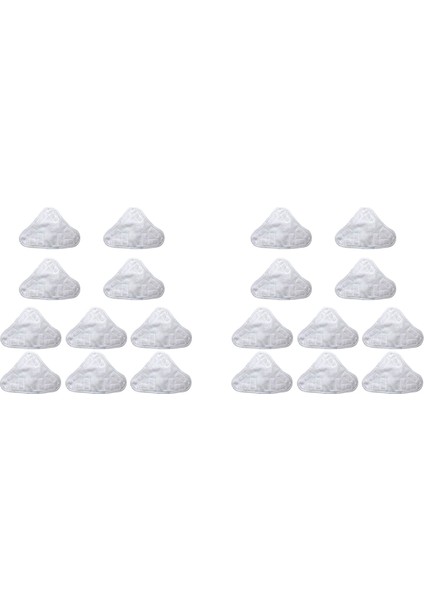 H2O X5 Buharlı Buharlı Temizleyici Için Uyumlu Yedek Pedler Buharlı Paspas Bezi Paspas Bezi Kapağı 20 Paket (Yurt Dışından) modelleri