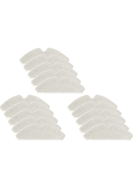 M7 Pro Elektrikli Süpürge Aksesuarları Için 15 Adet Set Paspas Bezleri, M7 Pro/max Için Robotlu Süpürge Mopları (Yurt Dışından)