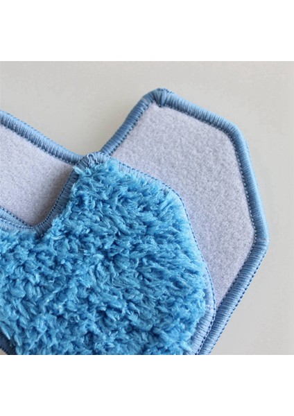 20 Adet Sürtünme Paspas Pedleri 298 Pencere Temizlik Robotu Aksesuarları Bez Mikrofiber Malzeme Islak Temizlik + Kuru (Yurt Dışından)