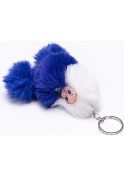 Peluş Bebekli 4lü Anahtarlık Seti, Karışık