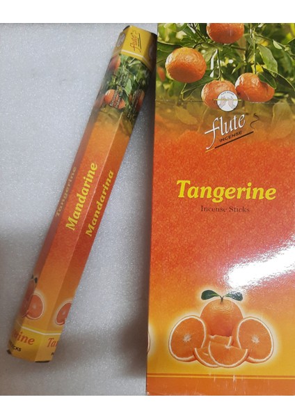 Tütsü Tangerine ( Mandalina Kokulu) 1 Paket Tütsü 20 Çubuk