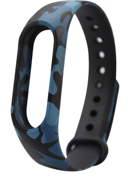 Xiaomi Mi Band 2 Akıllı Bileklik Tme Kordon Kayış Kamuflaj Desen