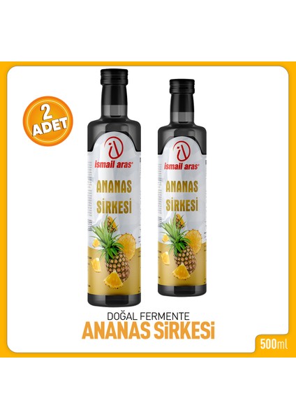 Ismail Aras Ananas Sirkesi 2 Adet