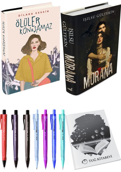 Morana Ciltli Işılsu Gültekin ve Ölüler Konuşamaz Ciltli Dilara Keskin 2li Set