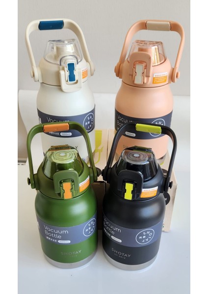 Phone Holder ST 8250 Kulplu Askılı Pipetli Pipetsiz 2 Farklı Kullanım 1000 ml Matara Pembe indirimleri