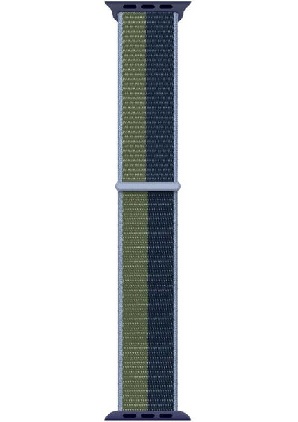 Watch Ultra 49MM Kordon Uyumlu Krd-03 Hasır Strap Kayış Zyl Moss Green