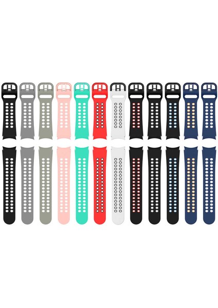 Galaxy Watch 4 40MM Krd-02 Uyumlu Kordon Zyl Pembe-Beyaz indirimleri