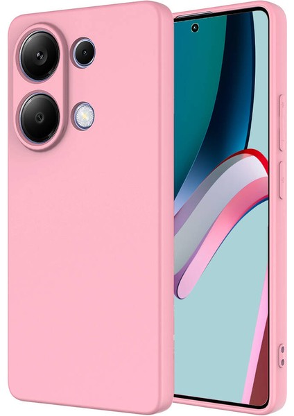 Case 4u Xiaomi Poco M6 Pro 4g Kılıf Kamera Korumalı Içi Kadife Logosuz Mara Lansman Silinebilir Kılıf Açık Pembe