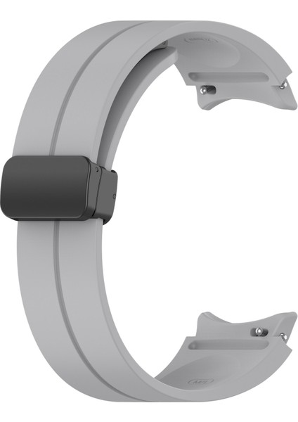 Galaxy Watch 5 40MM Uyumlu Krd-84 Uyumlu Kordon Zyl Gri