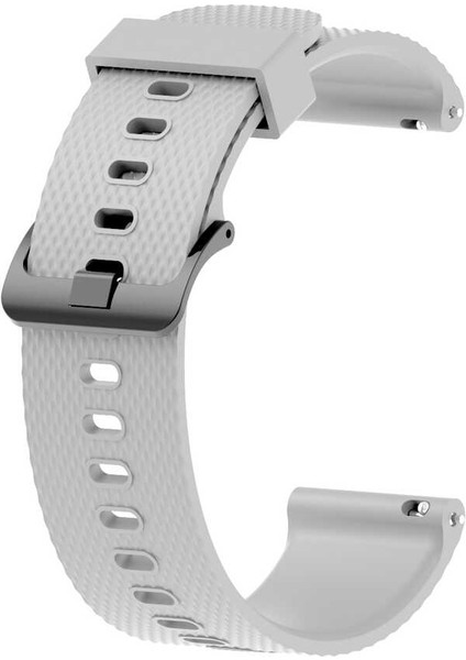 Gear S2 Krd-46 20MM Uyumlu Kordon Zyl Gri