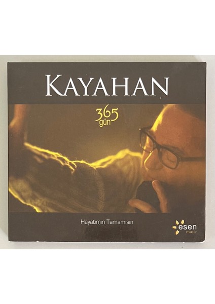 Kayahan 365 Gün Hayatımın Tamamısın CD (Orjnal Dönem Baskı Cd)